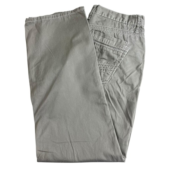 BKE Casuals‎ Mens 33X30 Tan Tyler Straight Thick Stitch Jeans - Picture 1 of 8